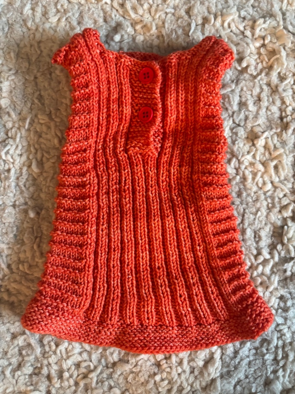Merino Wool Knit Vest Shirt Baby Toddler
